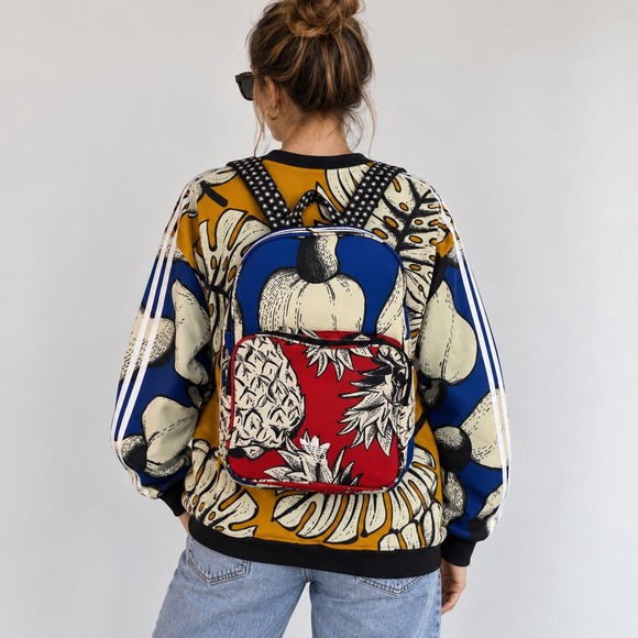 adidas Handbags - Adidas Originals Backpack Womens OS Multicolor Farm Company Pineapple Tropical